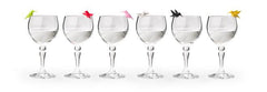 Hummingbird Glass Markers by Qualy