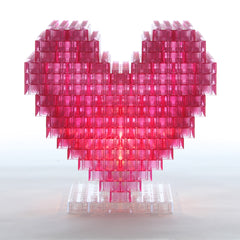 Pink Love DIY Lamp by KREATON