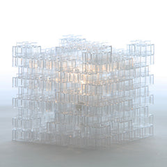 Ice Brick Lamp DIY by KREATON
