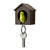Single Sparrow Key Ring Holder  Brown House Original Design by Qualy